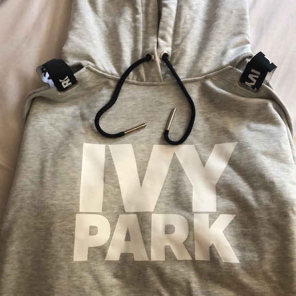 IVY PARK Tops - COPY - Long grey hoodie ivy park